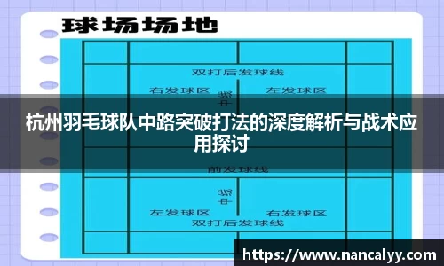 杭州羽毛球队中路突破打法的深度解析与战术应用探讨